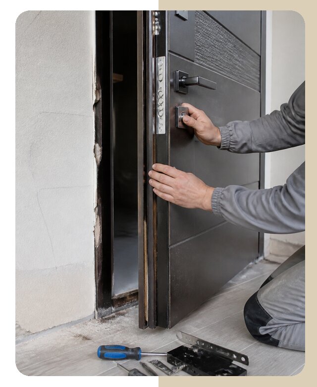 Восстановление двери после взлома в Рубцовске от 6573 р. | ДвериЛегко-Рбц